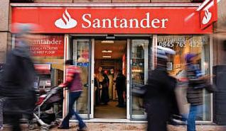 SANTANDER WITHDRAWS 750 JOBS