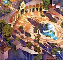 Theme park is booster