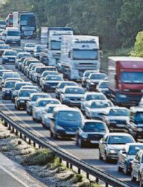 Chaos on the roads