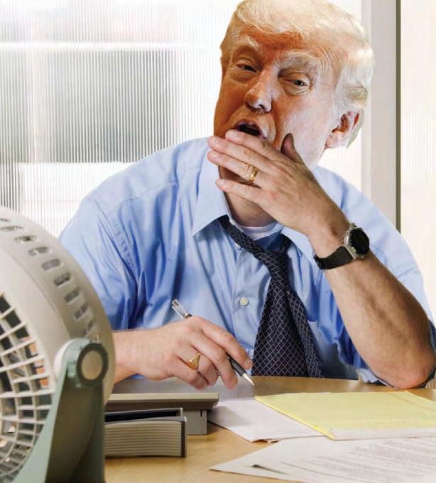 THE HEAT IS ON FOR DON