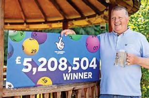 I won lorry load of lolly on Lotto