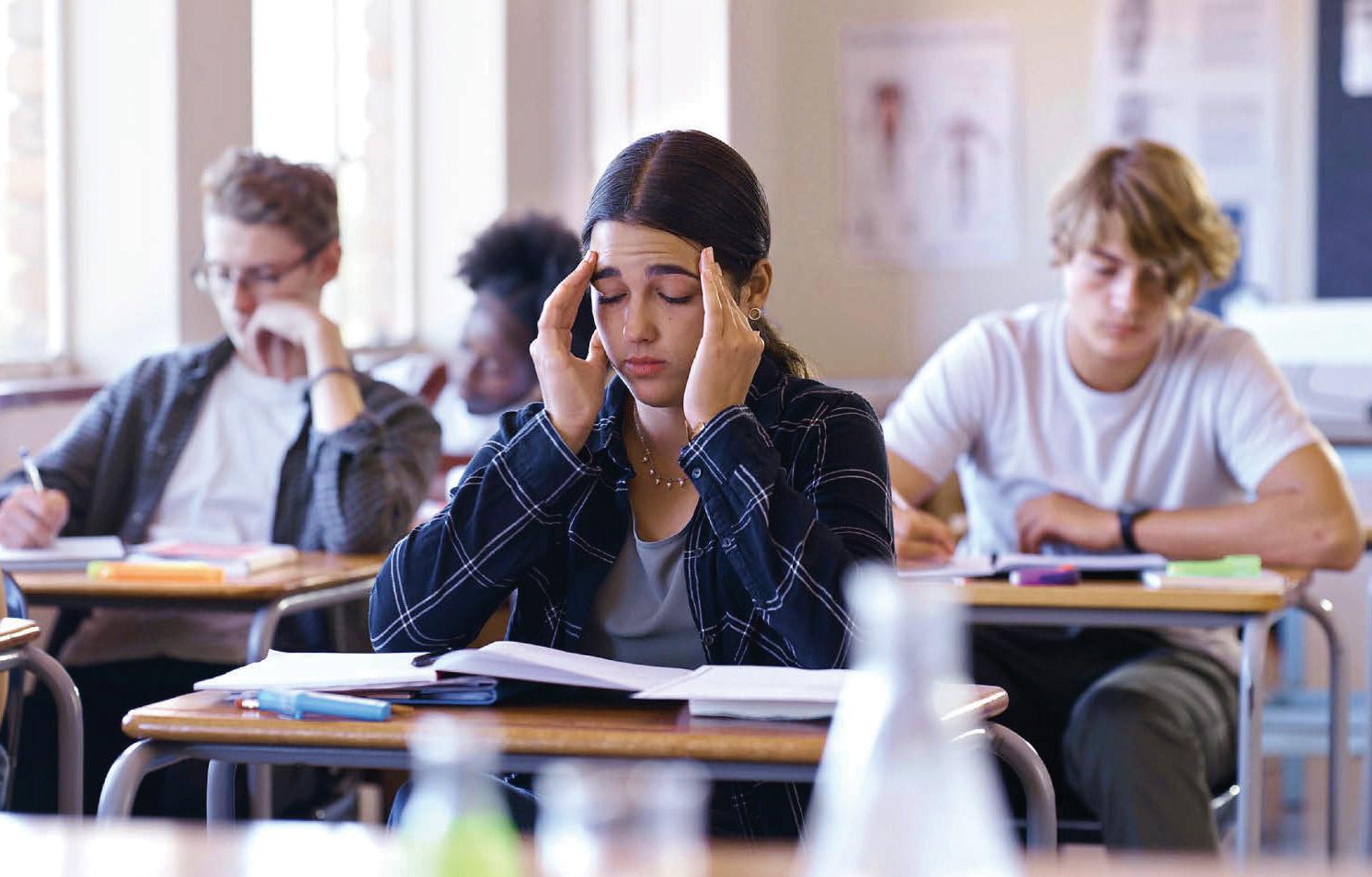Get in head space for testing times
