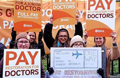 Docs' strike threat