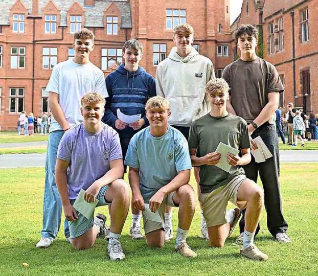Exam lads leap closer to the girls
