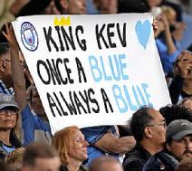 KING KEV IS FEELING BLUE