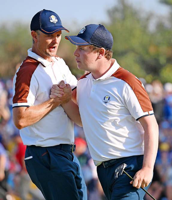 BOB WOULD WALK 500 MILES JUST TO BE ON THE FIRST TEE