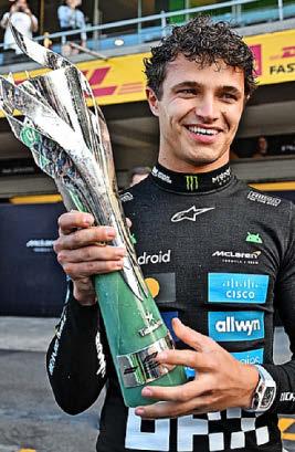 GUTSY NORRIS BACK IN POLE POSITION