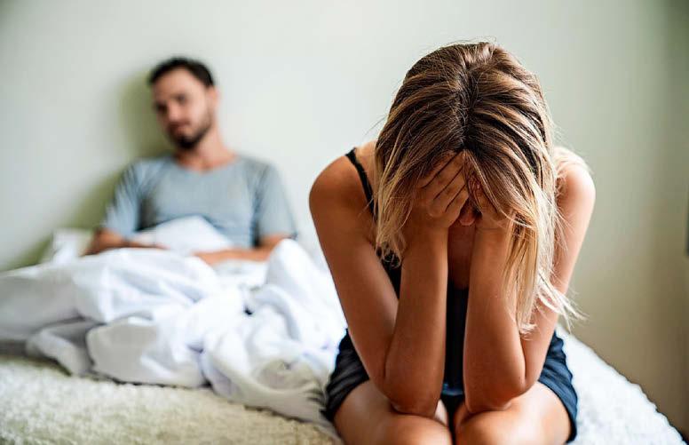 He has excuses to avoid having sex