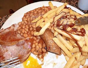 A Full English – with chips