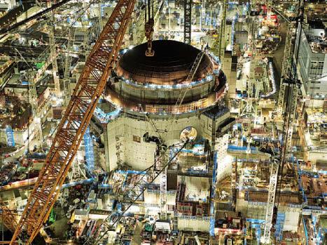 POWERING UP AT NUKE SITE