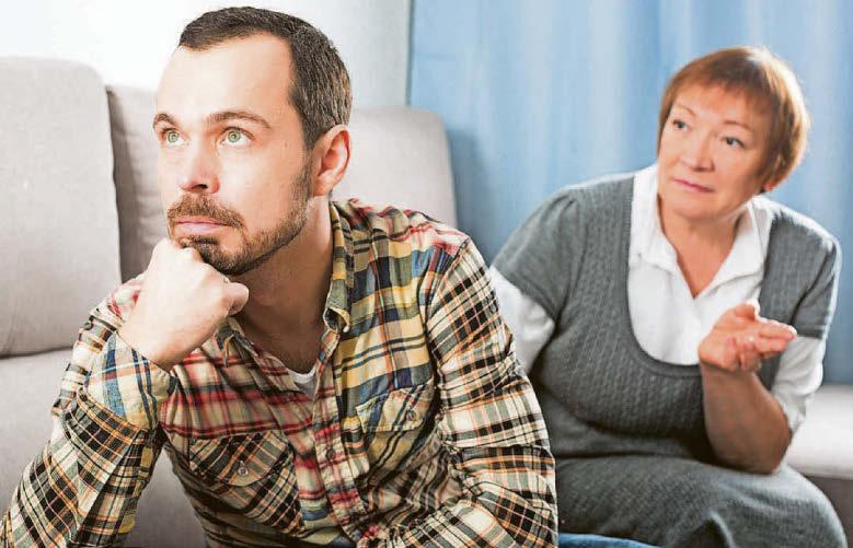 Evil mum leaves my fella a wreck