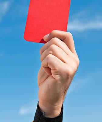 Yanks to red card boozy 3 Lions fans