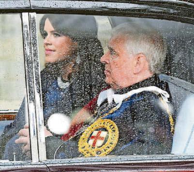 EUGENIE'S 'CUT OFF' DAD ANDY