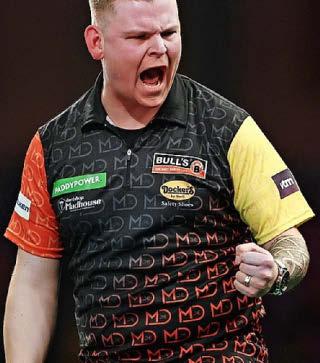 I quit darts over Ally Pally wasp!