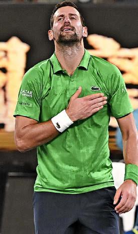 Djok in drive for 25