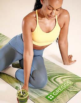 GREGGS GETS MATCHA FIT!