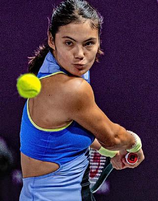 TITLE'S SO CLOSE FOR RADUCANU