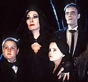 Beckhams look like Addams Family!