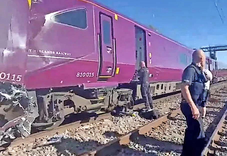 ‘50 IN HOSPITAL’ AS TRAINS CRASH