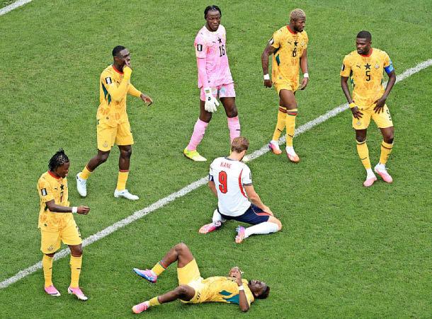 KANE'S NOT GHANA DWELL ON THAT MISS