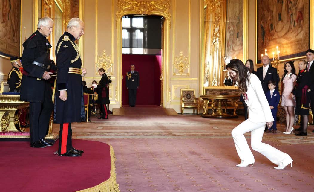 HONOURING POP ROYALTY