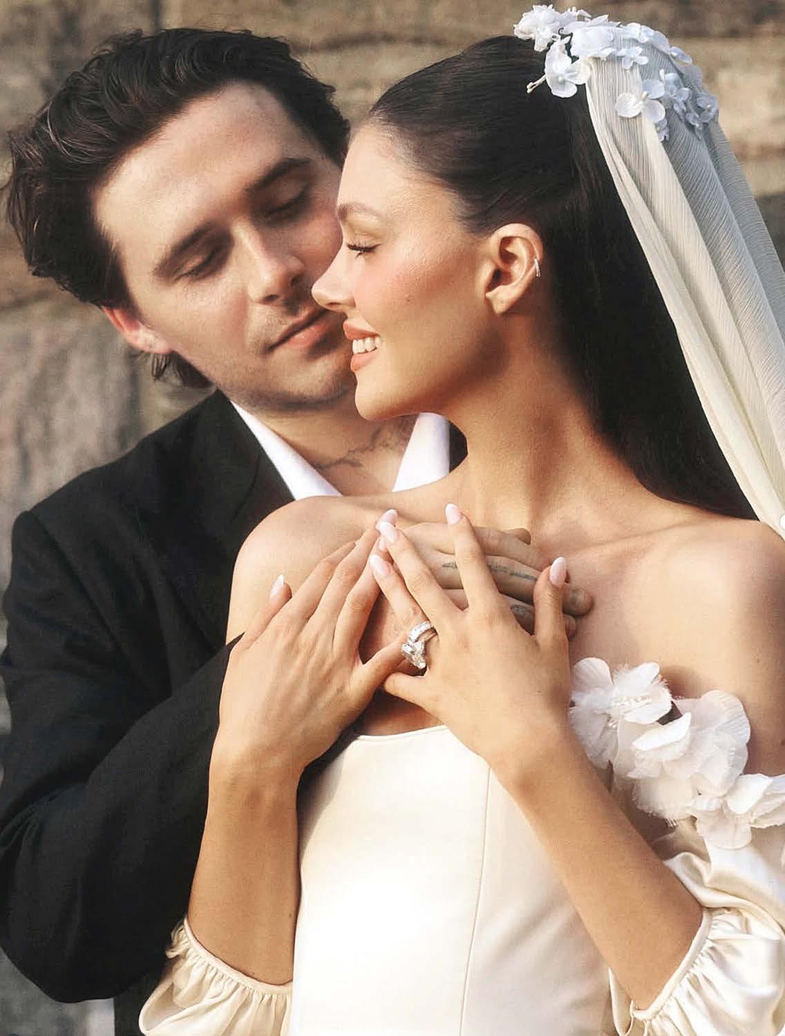 BROOKLYN AND NICOLA RENEW THEIR VOWS