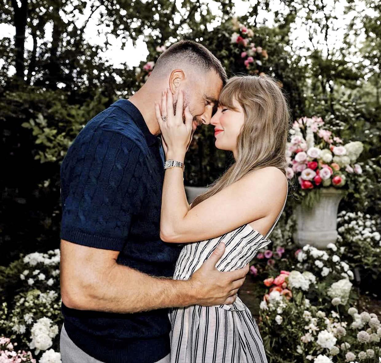 TAYLOR AND TRAVIS ANNOUNCE ENGAGEMENT