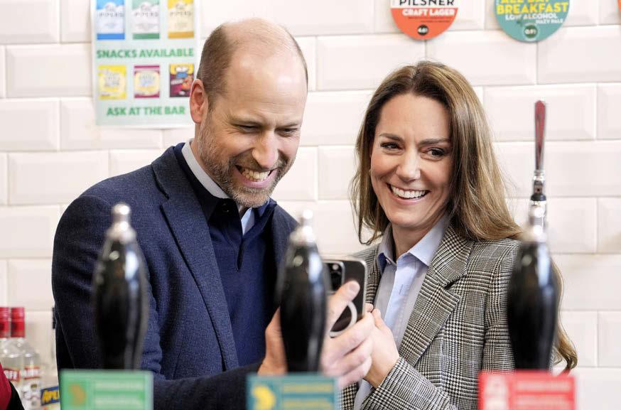 WILLIAM AND KATE BREAK THE MOULD