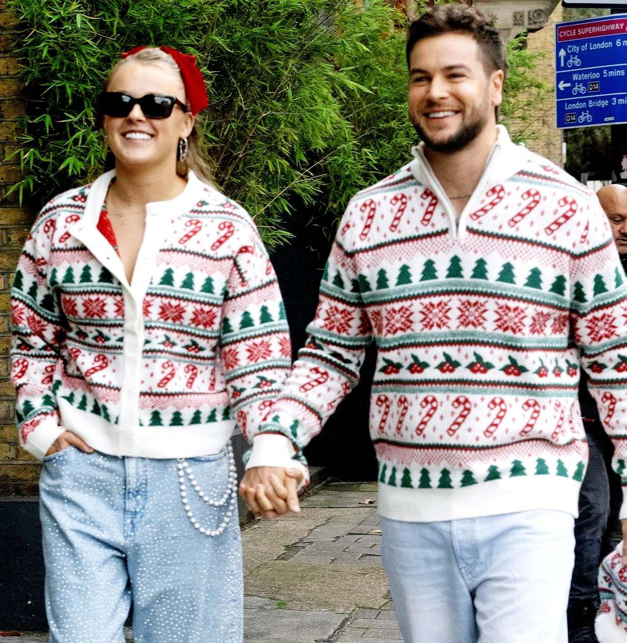 Festive proposal for Chris and JoJo