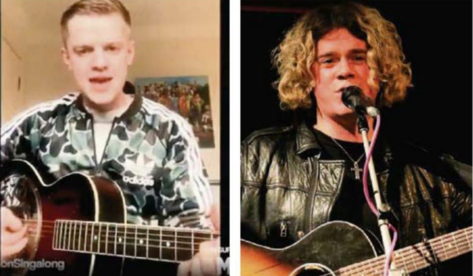 Luke and Kyle help the NHS