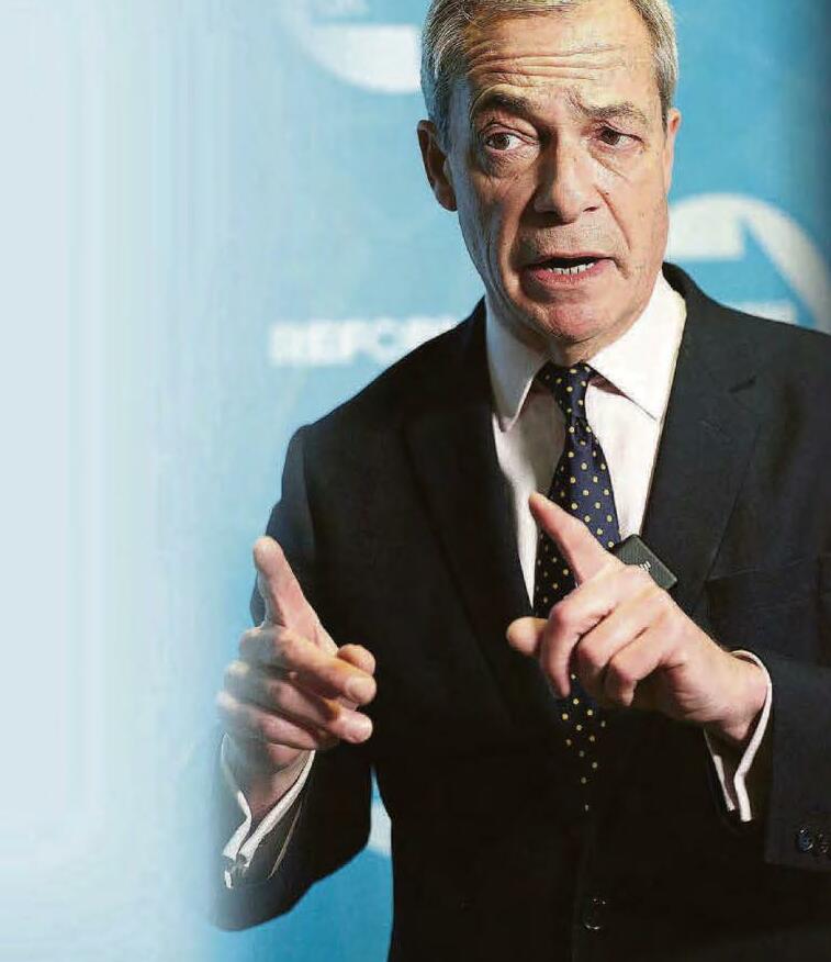 Farage bags his 10th role ...selling nappies
