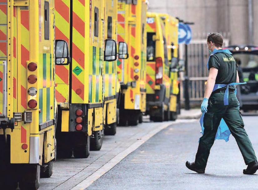 DYING TO GET TO HOSPITAL
