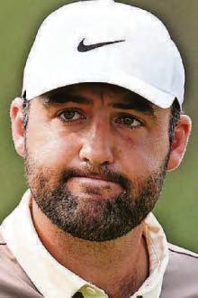 Scottie putts himself in a good place to defend