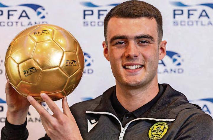The 'few months' shout was a bit rogue but I DO want to be the best player in Scotland...I know I've a long way to go but hopefully I get there