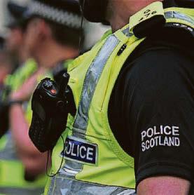 Thinner blue line with 500 force staff off on sick