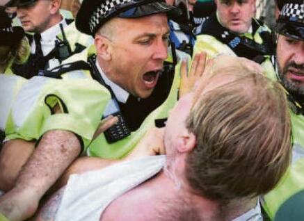 Terror ban on protest group