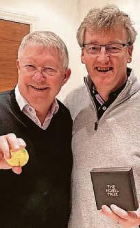 I panic when Sir Alex asks me about footy