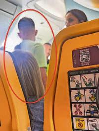 Ryanair toilet vape man hauled off plane by cops