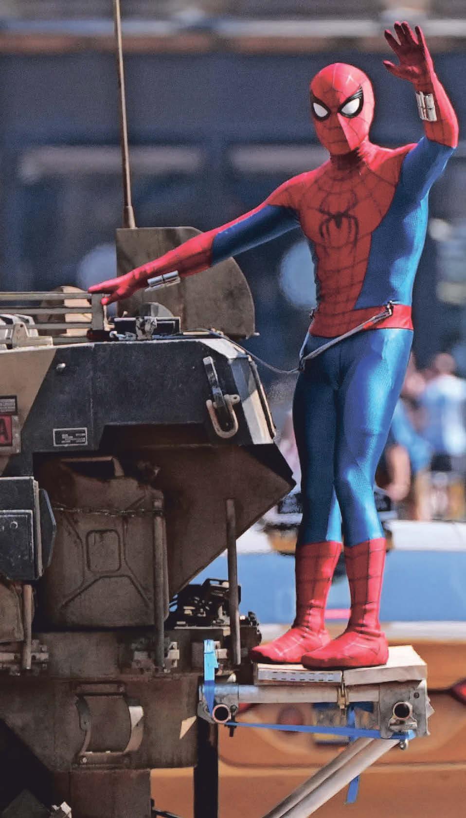 Spidey stuntman in web of intrigue