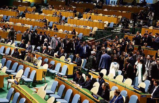 Netanyahu rants after UN walkout
