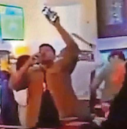 MACHETE ATTACK AT THE KARAOKE