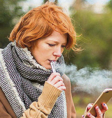 I'm ashamed of the amount I vape but I'll panic without it