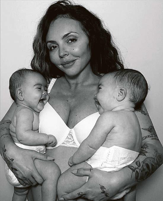 Jesy: I'm a yummy tummy mummy