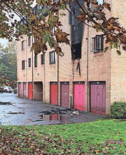 TWO DIE AFTER BLAZE AT FLATS