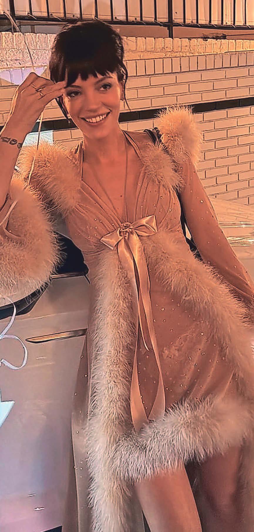 Lily big time steps out in LA