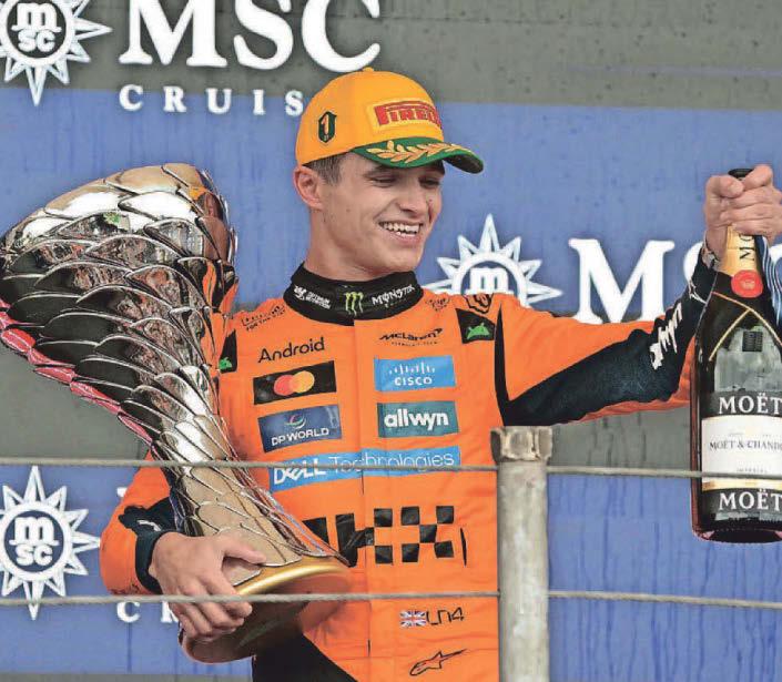 Lando's got some bottle