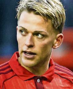 JESPER'S GOT MAAR IN THE TANK AS RED