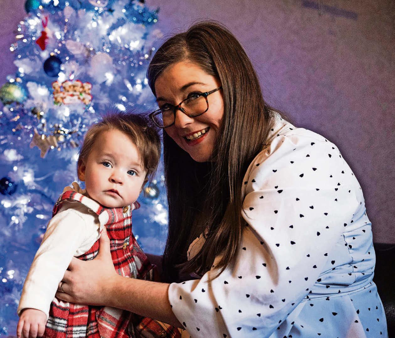 'MIRACLE' BABY'S FIRST CHRISTMAS