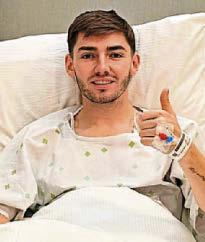 Star mates have Billy's back after op success
