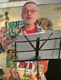 Christmas rap after festive singer's 42-hour record bid